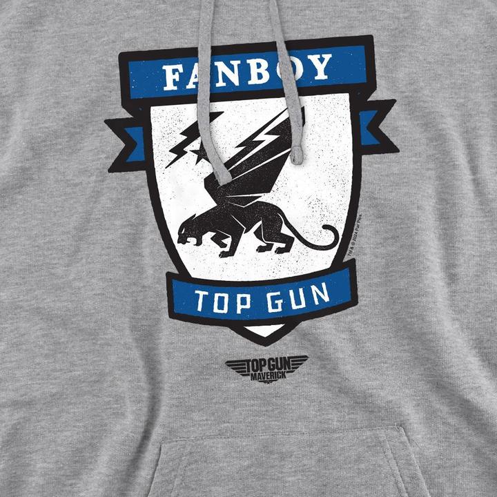 Immagine prodotto Top Gun Fanboy Felpa con Cappuccio Logo Uomo (M)