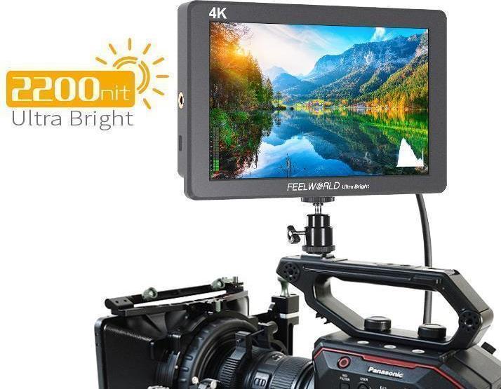 Image du produit Feelworld Moniteur 7" P7 Aluminium Ultra Bright (7", Full HD)