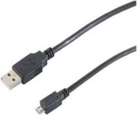 Produktbild Shiverpeaks BS77185-HQ USB Kabel USB A Micro-USB A Schwarz (5 m, USB 2.0)