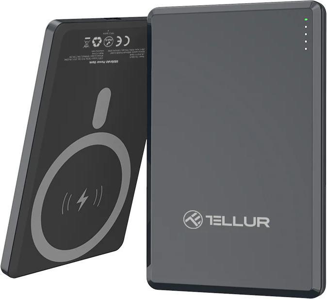 Actual product image Tellur PD20W Ultra Thin 5000 mAh PowerBank MagSafe (5000 mAh)