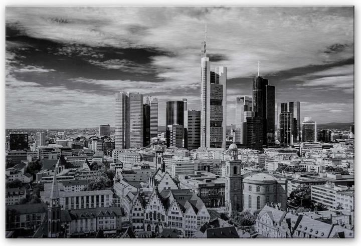 Produktbild Trenddeko Frankfurter Skyline (100 x 70 cm)