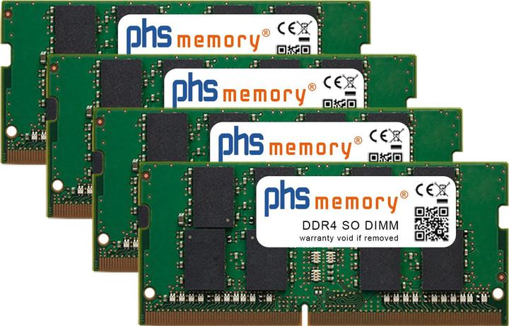 Produktbild PHS-memory RAM passend für Dell Precision 7710 (Precision 7710, 4 x 32GB)