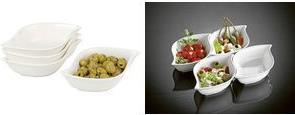 Image du produit Esmeyer Plateau de service JOLIE Dimensions : 16 x 10 x 4 cm (l x h x p) Matériau : porcelaine