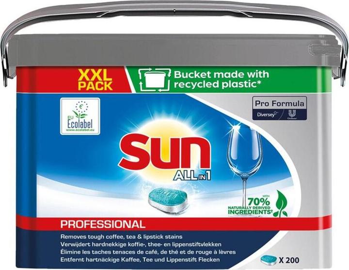 Image du produit Sun Pastilles pour lave-vaisselle (Cachets, 200 Cycles de lavage)