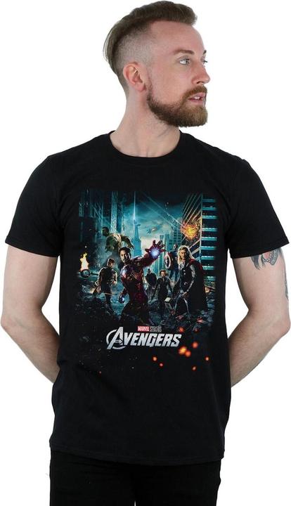 Immagine prodotto Marvel The Avengers Poster Maglietta Uomo (4XL)