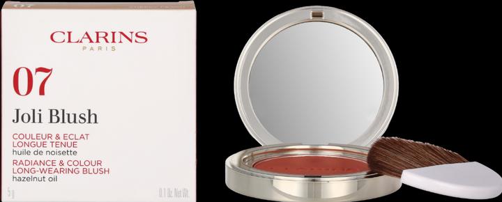 Actual product image Clarins Joli Blush No. 07 - Cheeky Peach (No. 07 - Cheeky Peach)