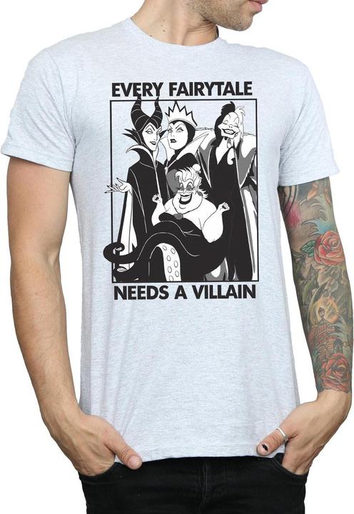 Immagine prodotto Disney Every Fairy Tale Needs A Villain Maglietta Uomo (XL)
