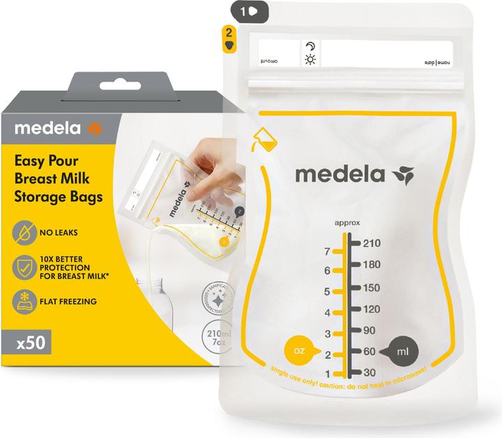 Produktbild Medela Easy Pour Muttermilchbeutel x50