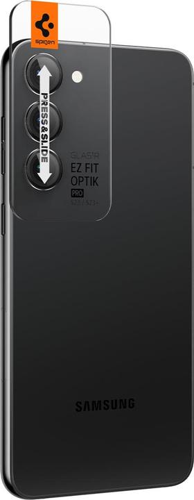 Immagine prodotto Spigen Ottica Pro Camera Sam S23/S23+ 2szt./2pcs czarny/nero AGL05962 (2 Pezzo/i, Samsung Galaxy S23+, Samsung Galaxy S23, Samsung Galaxy S24+)