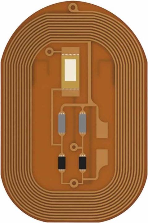 Actual product image Ueli Express Flashing NFC LED fingernail
