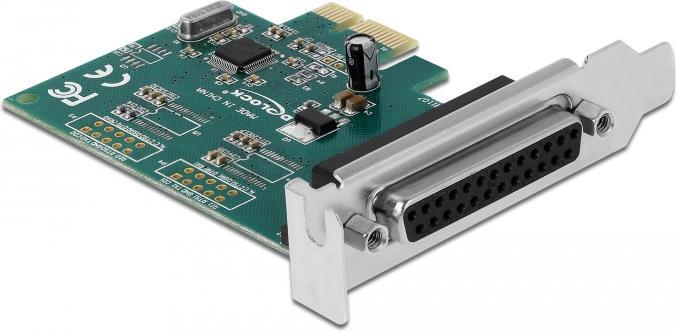 Actual product image Delock PCI E x1 1.1, 1x DB25, WCH382L