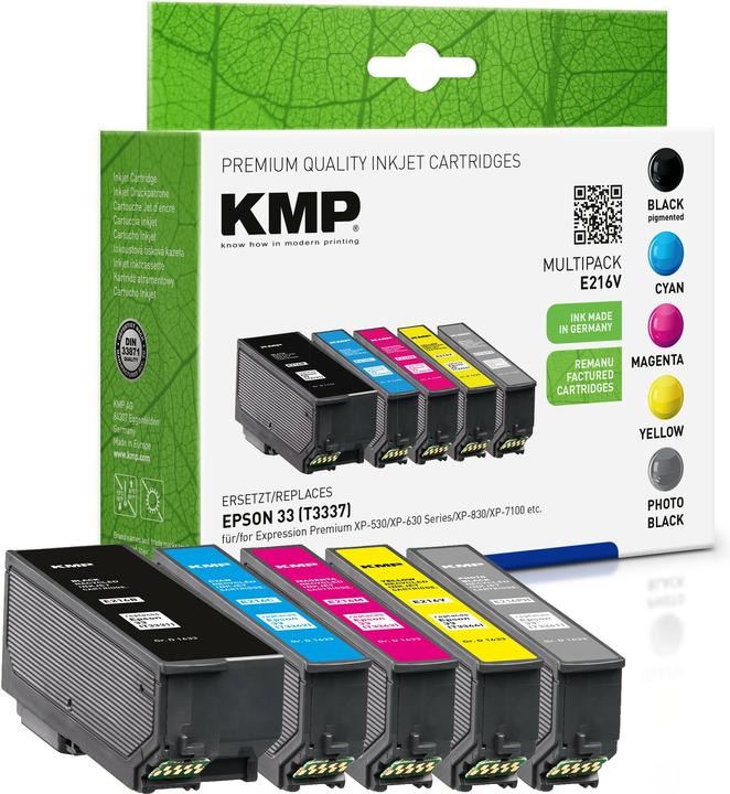 Image du produit KMP Tinte remplacé 33 (T3337) (CF)