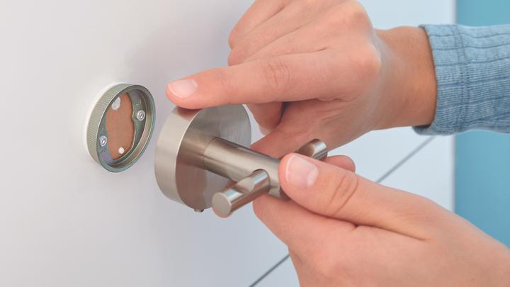 Immagine prodotto tesa Set di spazzole MOON WC con soluzione adesiva inclusa senza foratura