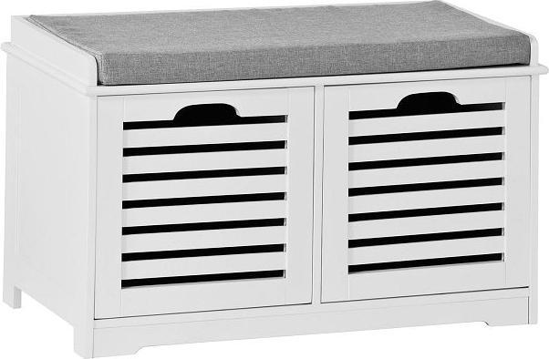 Produktbild SoBuy Schuhbank mit Sitzkissen (71 cm)