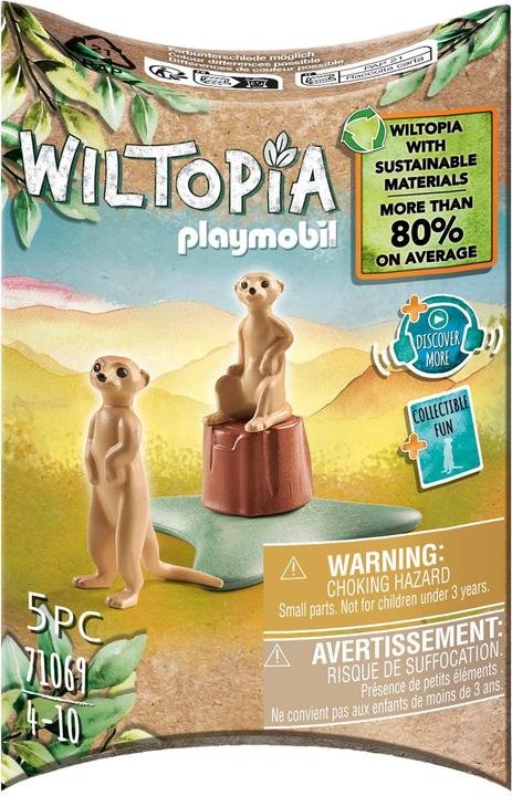 Actual product image Playmobil 71069 Meerkat (71069, Playmobil Wiltopia)
