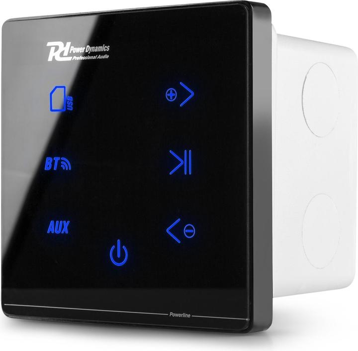 Produktbild Power Dynamics Verstärker Pro Powerline A100B 4x 20W, Schwarz (Verstärker)