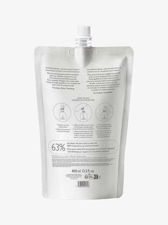 Immagine prodotto Molton Brown Deliziosa ricarica di gel bagno e doccia al rabarbaro e alla rosa (400 ml)