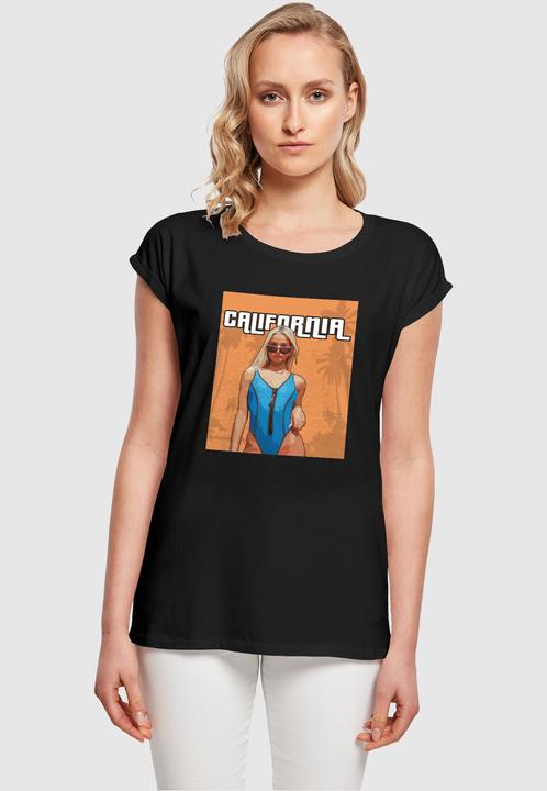 Actual product image Merchcode Ladies Grand California Extended Shoulder Tee - 113481 (XL)