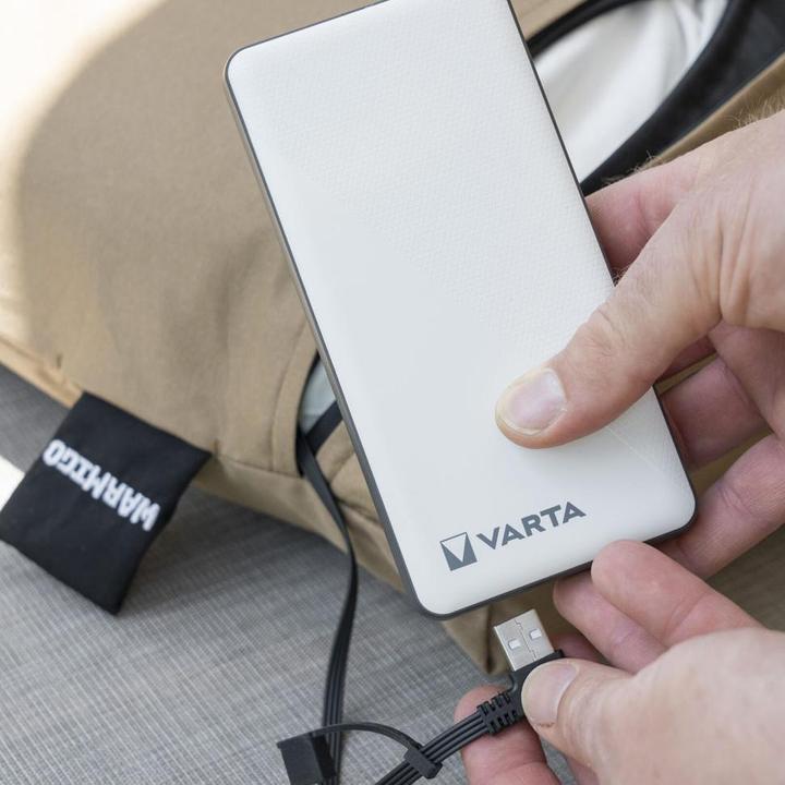 Image du produit Eurom Coussin chauffant Warmigo avec powerbank 20.000 mAh, taupe (45 x 45 cm)