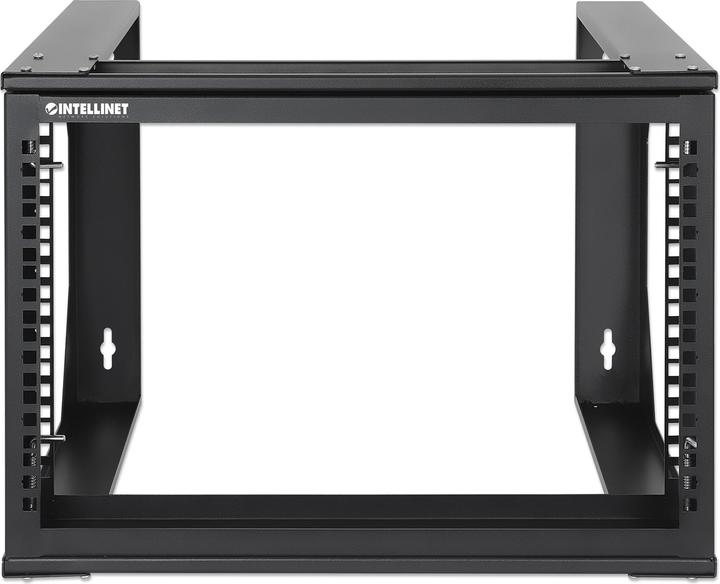Image du produit Intellinet Rack de laboratoire 19" pour montage mural, 2 rails de support, 6 UH (6 HE, Rack 19 pouces)