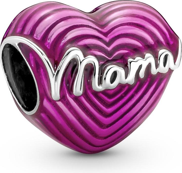 Pandora Charm Herz Mama (Emaille)