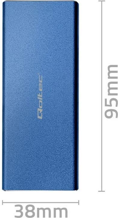 Produktbild Qoltec Aluminium-Gehäuse (M.2 2242)