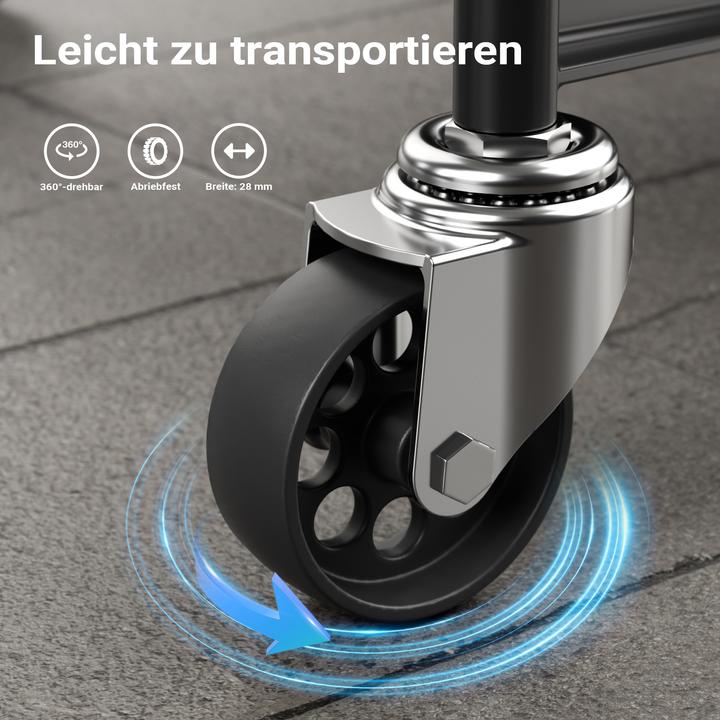 Produktbild Wiltec Getriebeheber mobil hydraulisch 500kg 110-195cm Rollen Aufnahmekralle Lkw