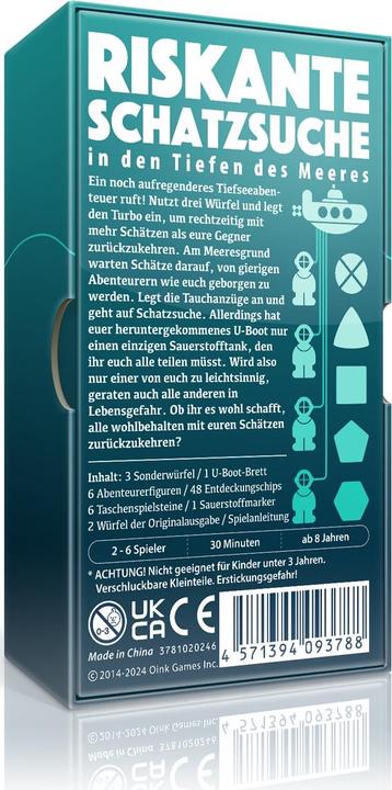 Actual product image Oink Games Deep-sea adventure Turbo (German) (German)