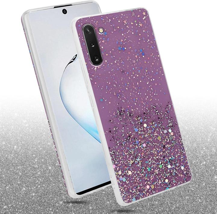 Image du produit Cadorabo Couverture TPU paillettes scintillantes (Samsung Galaxy Note 10)