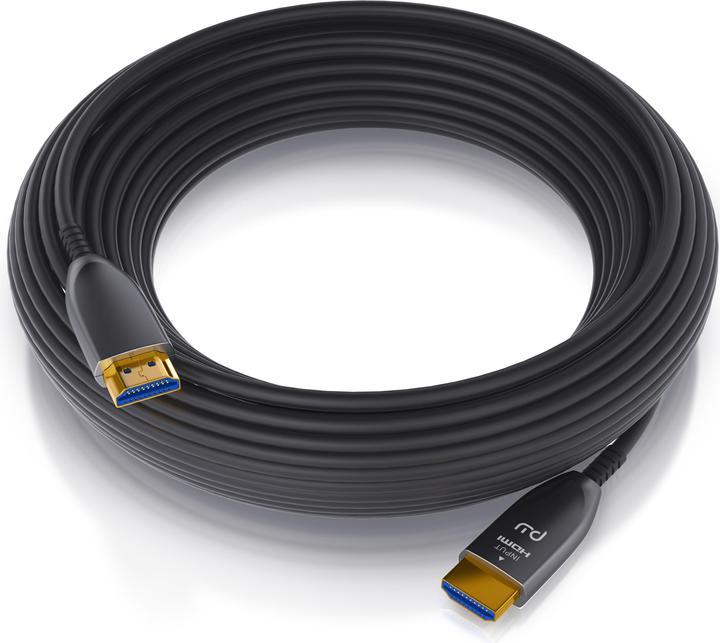 Immagine prodotto Primewire Cavo HDMI 2.0b in fibra ottica, tipo A, cavo in fibra ottica Ultra HD, tripla schermatura, 4K, 3D (30 m, HDMI)