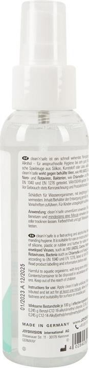 Image du produit Joydivision Clean & Safe (100 ml)