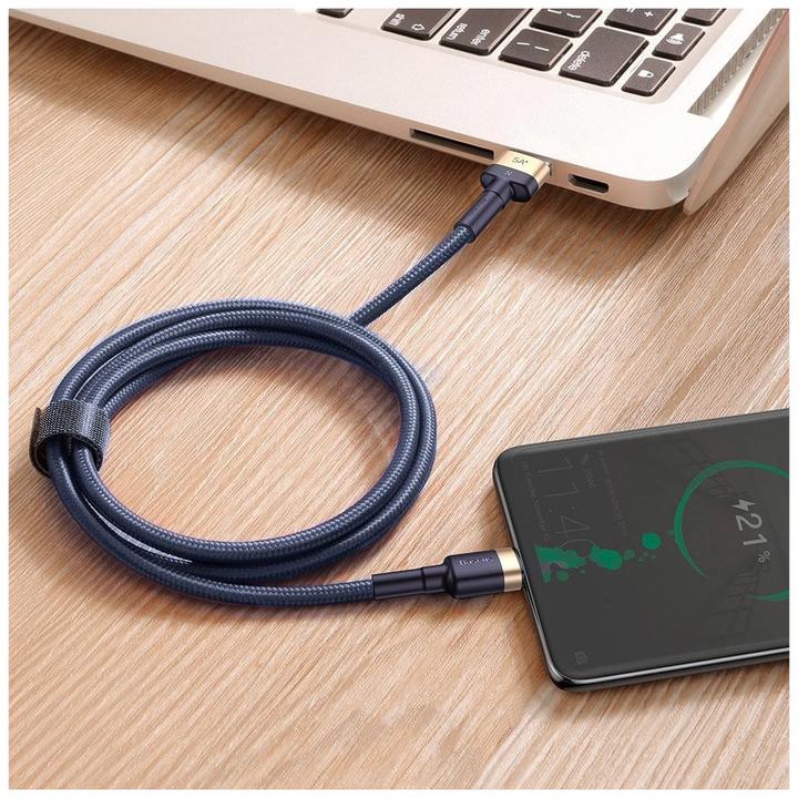 Image du produit Baseus Cafule HW Quick Charging Data cable USB Double-sided Blind Interpolation For Type-C 40W 1m Gray b... (1 m, USB 3.2 Gen 2, 40 W)