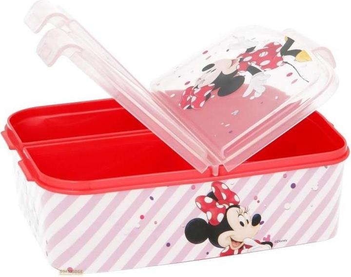 Productafbeelding Stor Minnie Mouse "ELECTRIC DOLL" - Brotdose mit Fächern