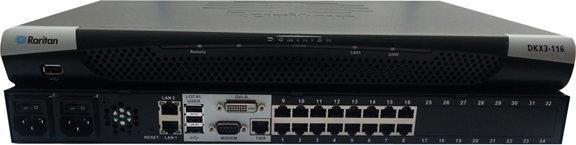 Produktbild Raritan Dominion KX III 16 Port KVM-over-IP Switch