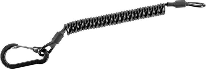 Dönges Spiralkabel mit Karabiner, ohne Schlüsselring