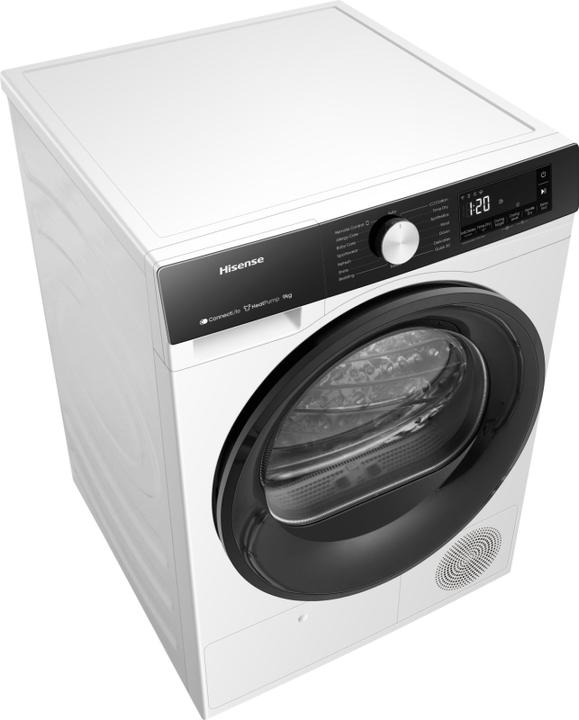 Produktbild Hisense DH3S902BW3 Wäschetrockner 9Kg Klasse A (9 kg, Rechts, Links)