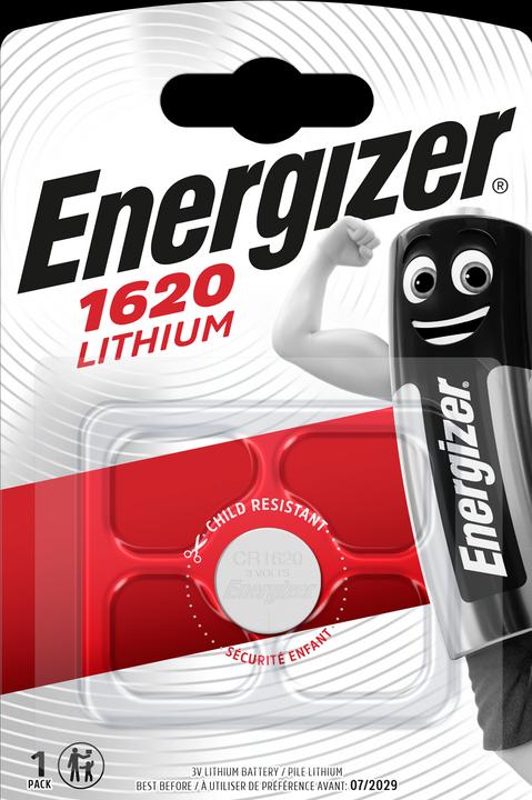 Immagine prodotto Energizer CR1620 Litio (1 pz., CR1620, 81 mAh)