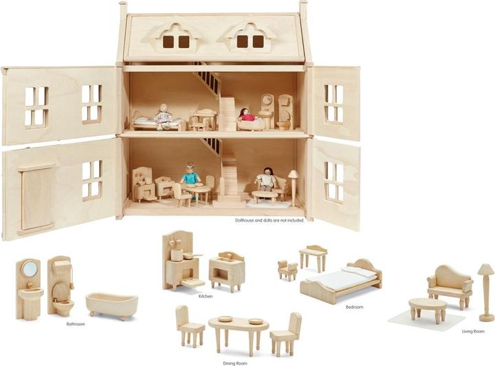 Produktbild Plantoys Houten Speelgoed Victoriaanse meubelset