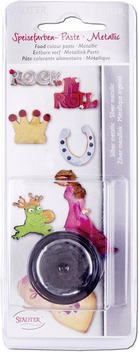 Actual product image Städter Food color metallic silver