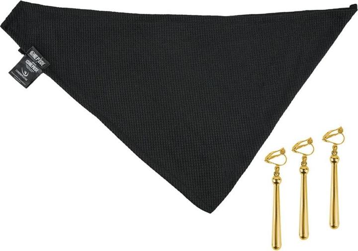 Cinereplicas One Piece Bandana & Ohrring Set Zoro