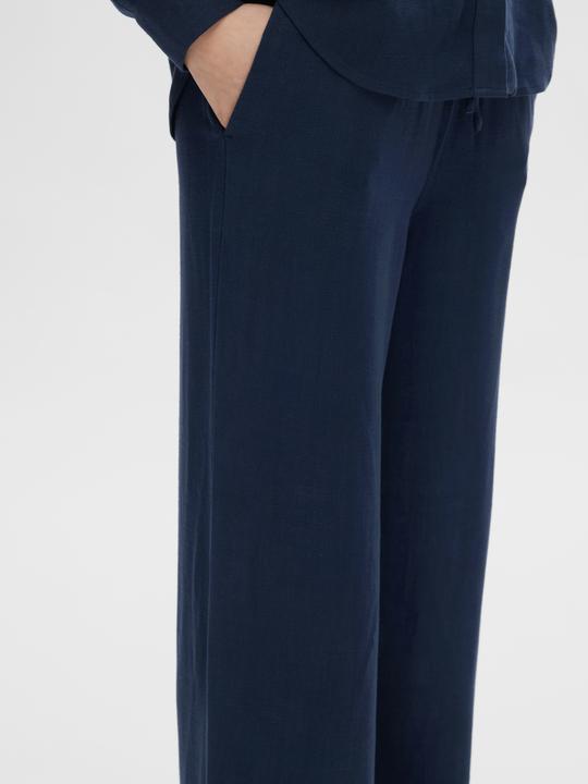 Image du produit Selected Femme Pantalon en lin mélangé (44)