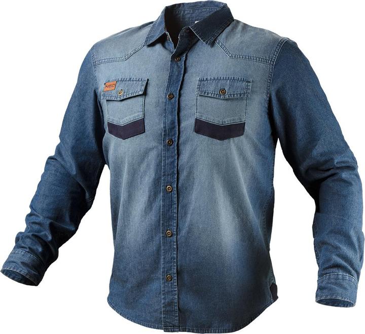 Actual product image Neo Koszula robocza (Koszula robocza DENIM, rozmiar S) (S)