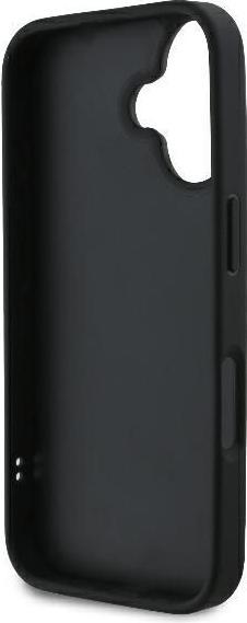 Actual product image Karl Lagerfeld KLHCP16SPQDSMGK iPhone 16 6.1" czarny/black hardcase Quilted Signature (Apple iPhone 16)