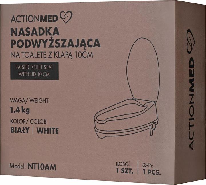 Actual product image AIV Nasadka podwyższająca na toaletę z klapą 10cm (Lavatory)