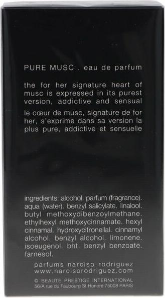 Actual product image Narciso Rodriguez For Her Pure Musc (Eau de parfum, 50 ml)