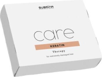 Subrina Tratament pentru par Care Keratin Therapy, Par extrem de deteriorat, 6x10ml (10 ml)