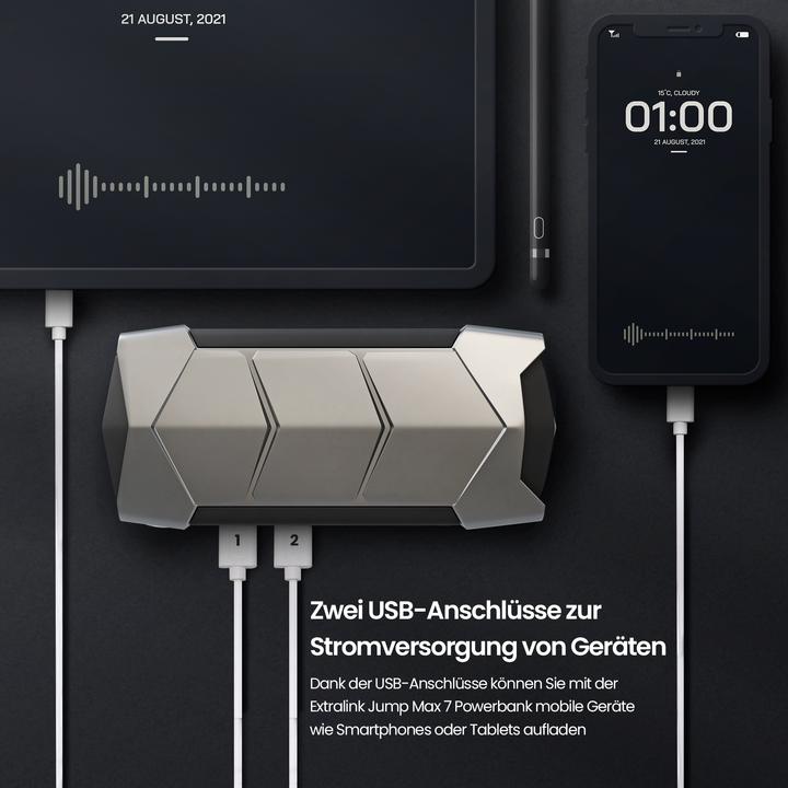 Produktbild Extralink Jump Max7 (400 A, 10000 mAh)
