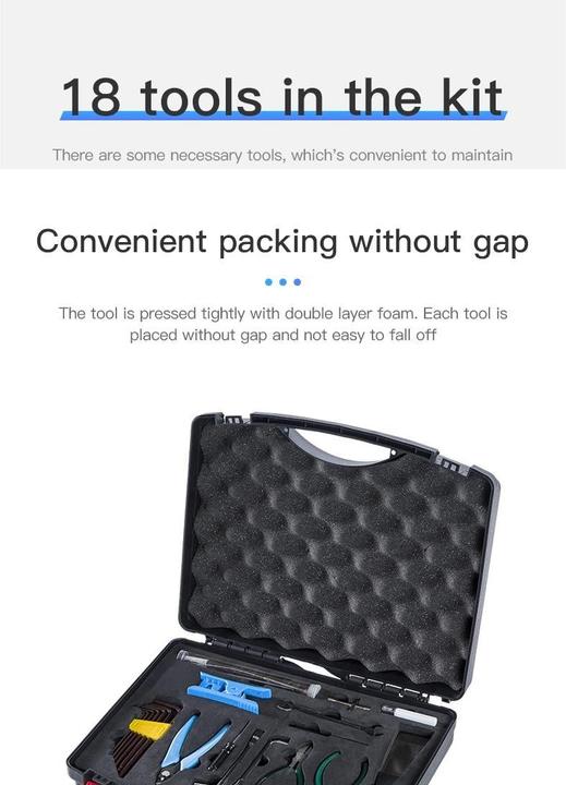 Actual product image Creality Toolbox for 3D printer (Maintanance Kit)