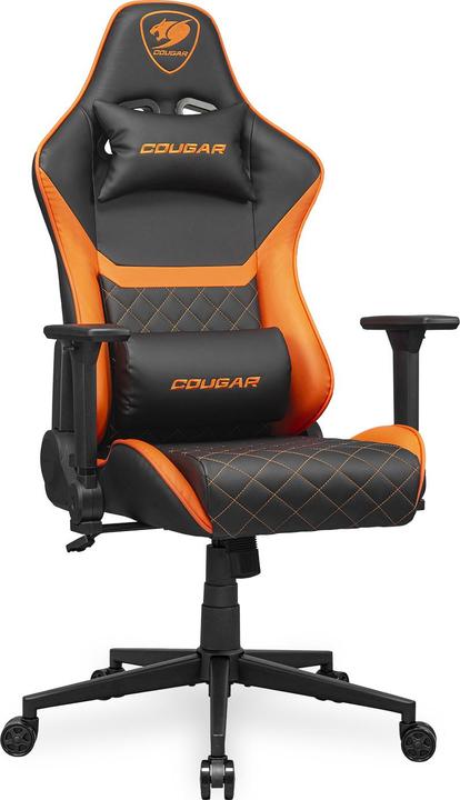 Cougar Gaming-Stuhl Armor One V2, Schwarz/Orange