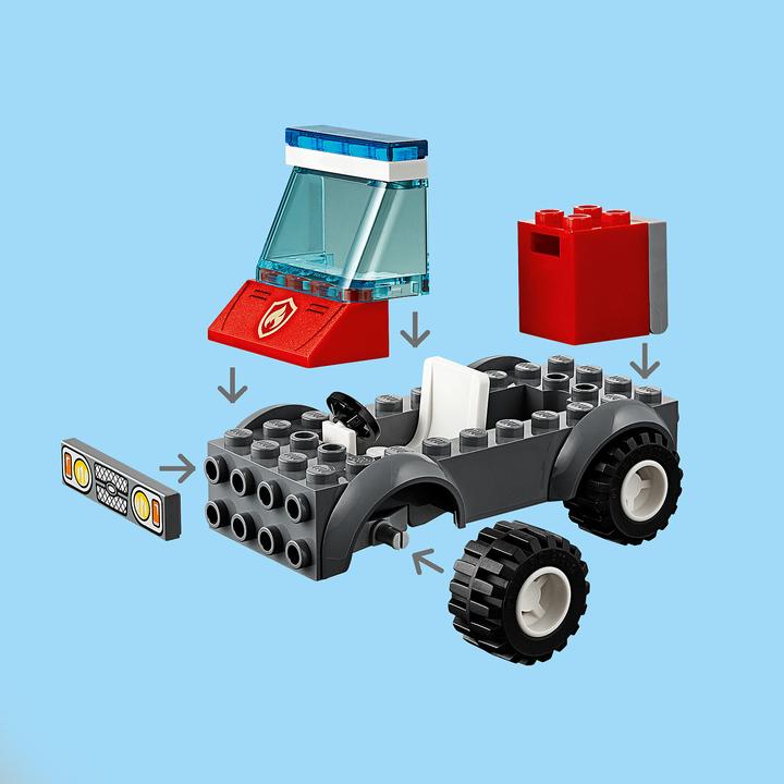 Image du produit LEGO Les pompiers au barbecue (60212, LEGO City)